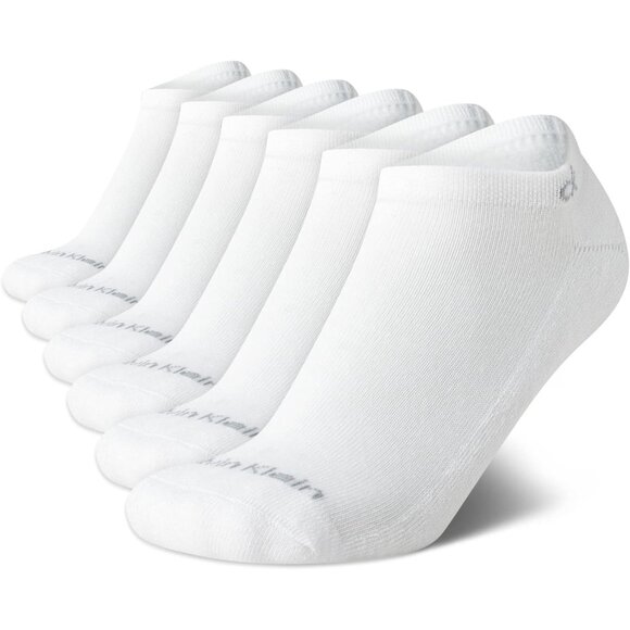 Womens No Show Socks - 6 Pack Breathable Cotton Blend Athletic Performance Low C